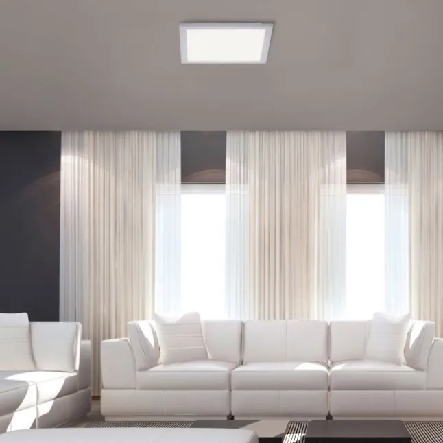 LED Panel, weiss, 29,5x29,5, 3000K warmweiss, Memory Funktion