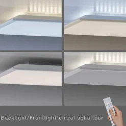 LED-Panel, weiß, 62x62cm, Backlight, dimmbar, Farbsteuerung