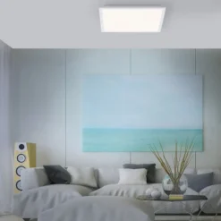 LED-Panel, weiß, 44,5x44,5cm, Bewegungsmelder, neutralweiß, quadratisch