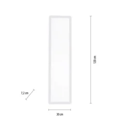 LED Panel, weiß, 120x30cm, dimmbar, Backlight, Farbsteuerung