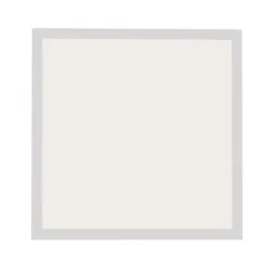 LED-Panel, weiß, 45x45cm, flach, blendfreies Licht, CCT, dimmbar