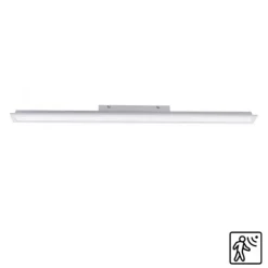 LED-Panel, weiß, 100x10cm, neutralweiß, Bewegungsmelder, rechteckig, modern