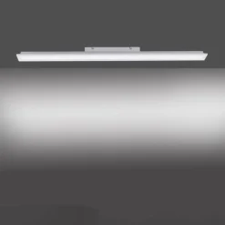 LED-Panel, weiß, 100x10cm, neutralweiß, Bewegungsmelder, rechteckig, modern
