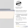LED-Panel,weiß, 30x30cm, rahmenlos, CCT, Fernbedienung