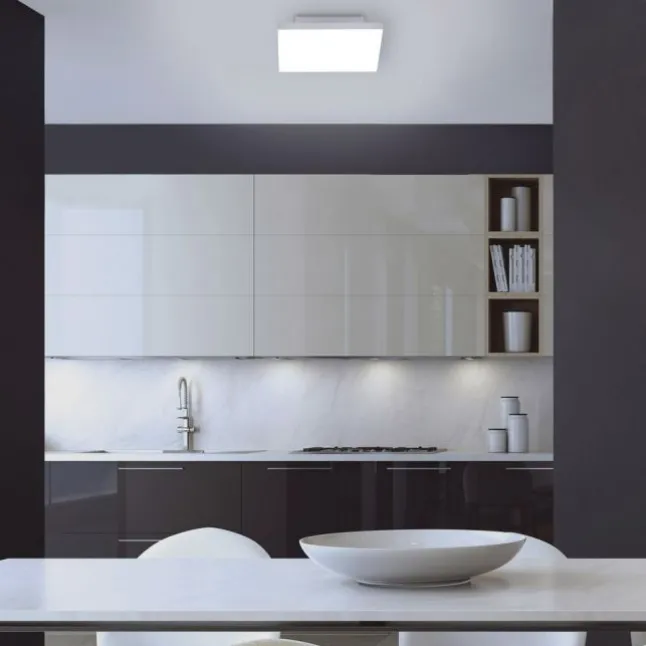 LED-Panel,weiß, 30x30cm, rahmenlos, CCT, Fernbedienung