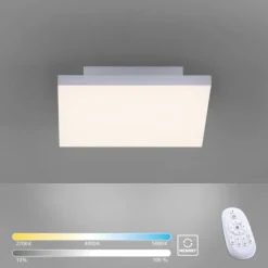 LED-Panel,weiß, 30x30cm, rahmenlos, CCT, Fernbedienung