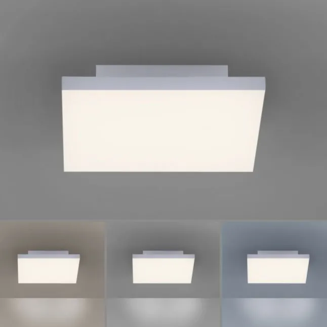 LED-Panel,weiß, 30x30cm, rahmenlos, CCT, Fernbedienung