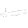 LED Panel, weiß, 121x31cm, Serienschalter, dimmbar, blendfrei