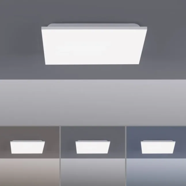 LED Panel weiß, 45x45, dimmbar, Farbtemperatursteuerung, rahmenlos