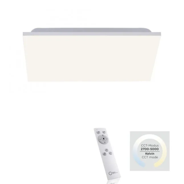 LED Panel weiß, 45x45, dimmbar, Farbtemperatursteuerung, rahmenlos
