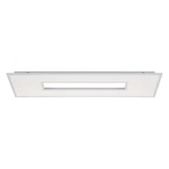 LED Panel, 120x40 cm, Cut-Outs, dimmbar, Fernbedienung, RGB+W
