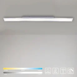 LED-Panel, 120x10cm, IP44, Badezimmer Panel, Serienschaltung, modern