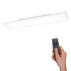 LED Panel, zus. Rahmenlicht, weiß, 120x30cm, Fernbedienung, getr. schaltbar