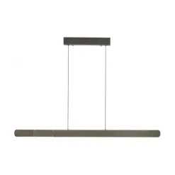 LED Pendelleuchte ADRIANA dunkel-metal-braun höhenverstellbar dimmbar