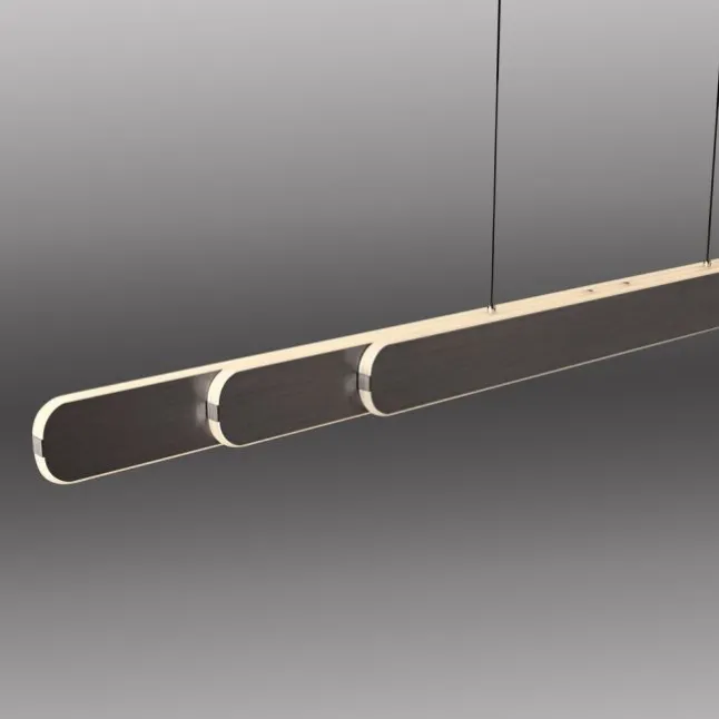 LED Pendelleuchte ADRIANA dunkel-metal-braun höhenverstellbar dimmbar