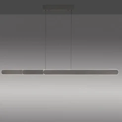 LED Pendelleuchte ADRIANA dunkel-metal-braun höhenverstellbar dimmbar