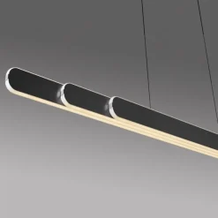 LED Pendelleuchte ADRIANA schwarz höhenverstellbar dimmbar CCT