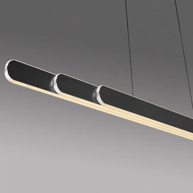 LED Pendelleuchte ADRIANA schwarz höhenverstellbar dimmbar CCT