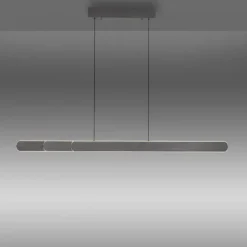 LED Pendelleuchte ADRIANA schwarz höhenverstellbar dimmbar CCT