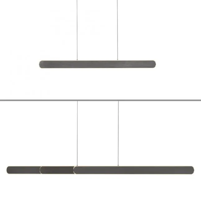 LED Pendelleuchte ADRIANA schwarz höhenverstellbar dimmbar CCT