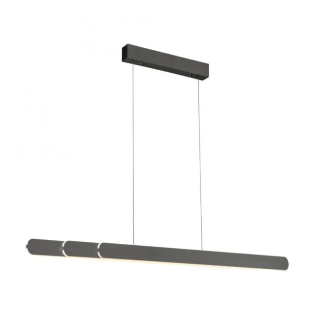 LED Pendelleuchte ADRIANA schwarz höhenverstellbar dimmbar CCT