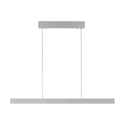 LED Pendelleuchte aluminium ADRIANA SQUARE, dimmer, ausziehbar, warm- bis kaltweiß