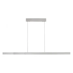 LED Pendelleuchte aluminium ADRIANA SQUARE, dimmer, ausziehbar, warm- bis kaltweiß