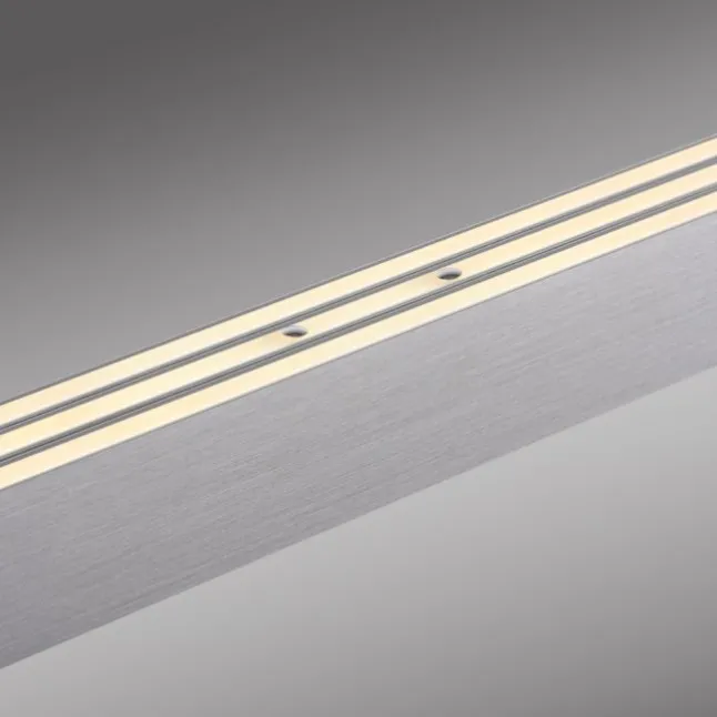 LED Pendelleuchte aluminium ADRIANA SQUARE, dimmer, ausziehbar, warm- bis kaltweiß