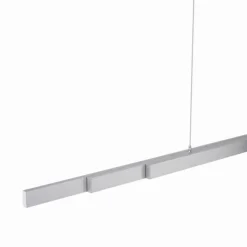 LED-Pendelleuchte, aluminium, höhenverstellbar, ausziehbar