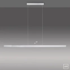 LED-Pendelleuchte, aluminium, höhenverstellbar, ausziehbar