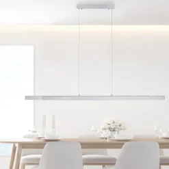 LED-Pendelleuchte, aluminium, höhenverstellbar, ausziehbar