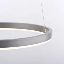 LED Pendelleuchte aluminium rund Ø40cm dimmbar Switchmo warmweiß