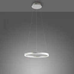 LED Pendelleuchte aluminium rund Ø40cm dimmbar Switchmo warmweiß