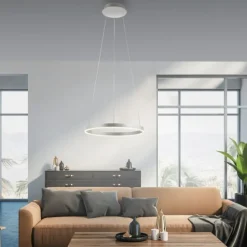 LED Pendelleuchte aluminium rund Ø40cm dimmbar Switchmo warmweiß