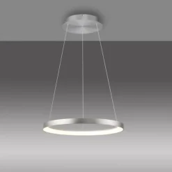 LED Pendelleuchte aluminium höhenverstellbar dimmbar Memoryfunktion
