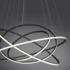 LED Pendelleuchte anthrazit dimmbar CCT Memoryfunktion höhenverstellbar