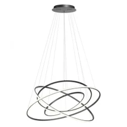 LED Pendelleuchte anthrazit dimmbar CCT Memoryfunktion höhenverstellbar