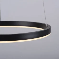 LED Pendelleuchte anthrazit rund Ø40cm dimmbar Switchmo warmweiß