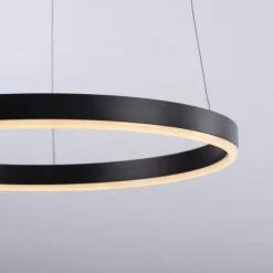 LED Pendelleuchte anthrazit rund Ø40cm dimmbar Switchmo warmweiß