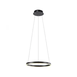 LED Pendelleuchte anthrazit rund Ø40cm dimmbar Switchmo warmweiß