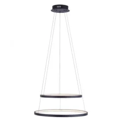 LED-Pendelleuchte anthrazit stufenlos dimmbar Memoryfunktion