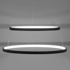 LED-Pendelleuchte anthrazit stufenlos dimmbar Memoryfunktion