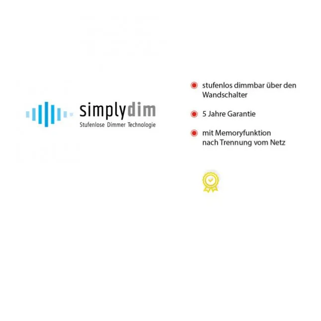 LED-Pendelleuchte anthrazit stufenlos dimmbar Memoryfunktion