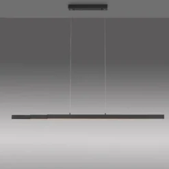 LED Pendelleuchte, anthrazit, höhenverstellbar, ausziehbar