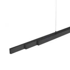 LED Pendelleuchte, anthrazit, höhenverstellbar, ausziehbar