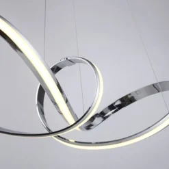LED Pendelleuchte chrom dimmbar per Simplydim Memoryfunktion