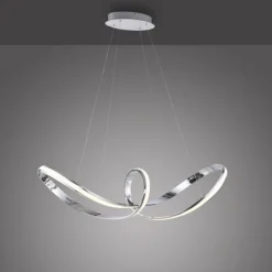 LED Pendelleuchte chrom dimmbar per Simplydim Memoryfunktion