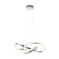 LED Pendelleuchte chrom dimmbar Memoryfunktion modern