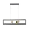LED Pendelleuchte Conni, schwarz, 4-flammig, dimmer, Innenleuchte