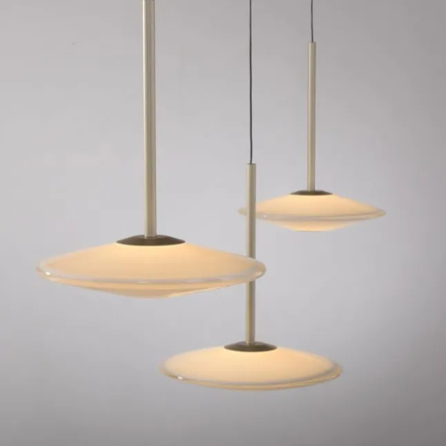 LED Pendelleuchte ELIPSA, bronce, Tronicdimmer, Comfort-Lift